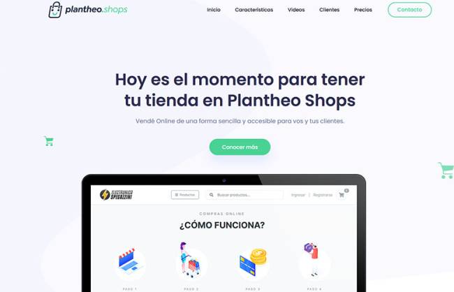 Sistema de Tiendas Online - Plantheo Shops